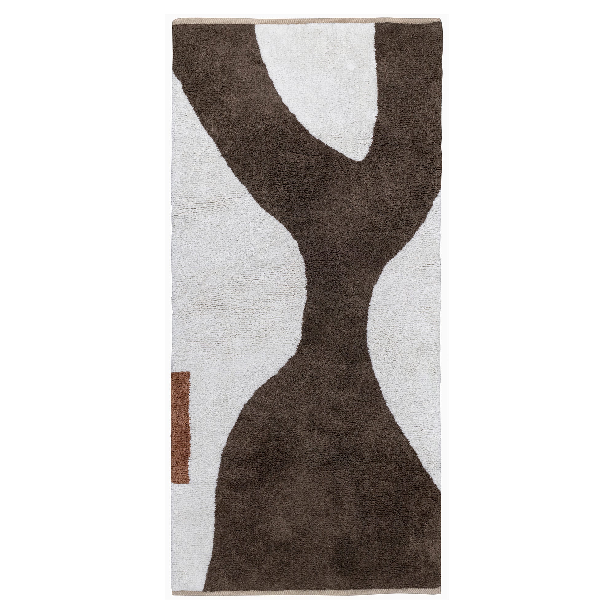 Mette Ditmer - Figura Teppich | 150 x 70 cm / braun