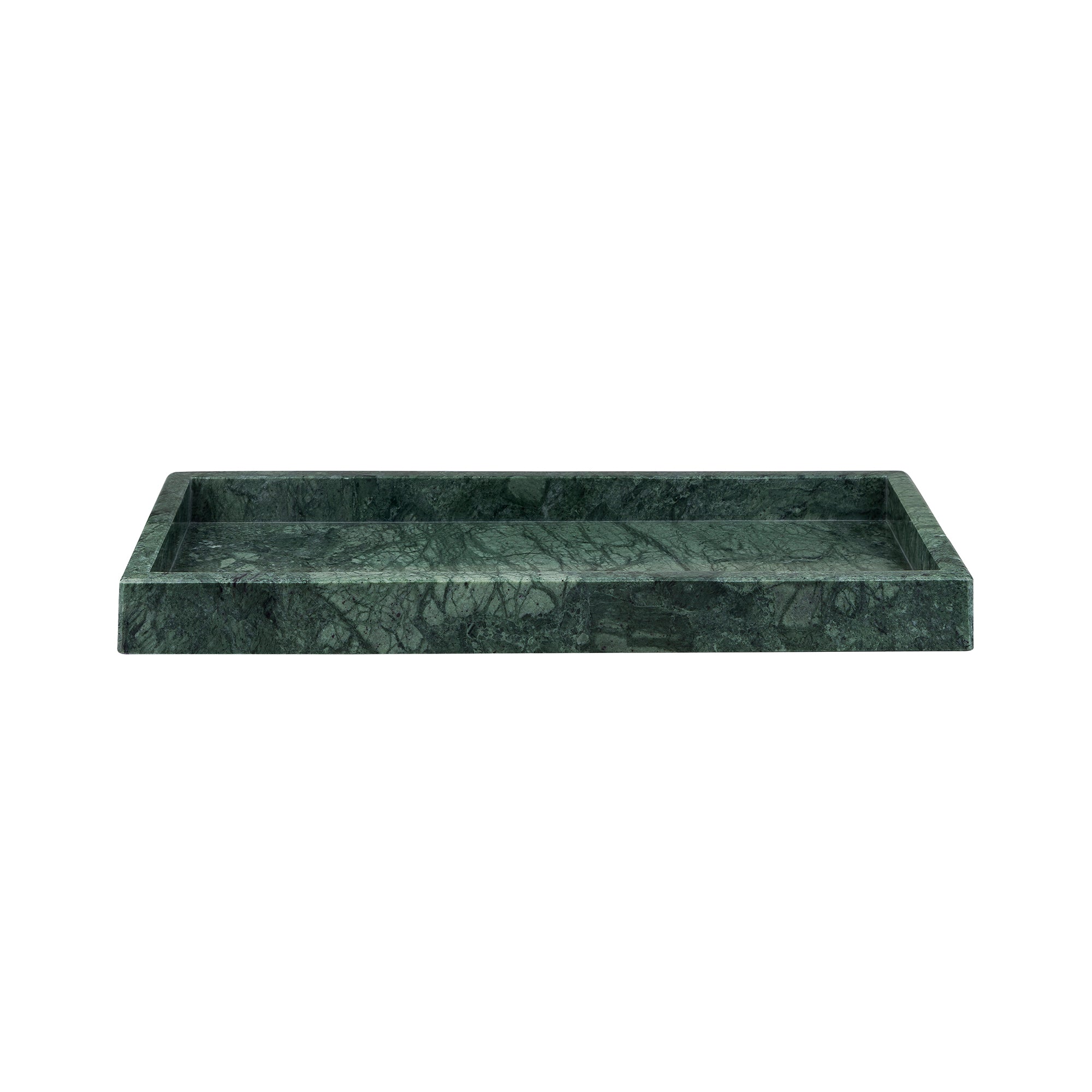 Mette Ditmer - Marble Tablett | 16 x 31 cm / dark forest