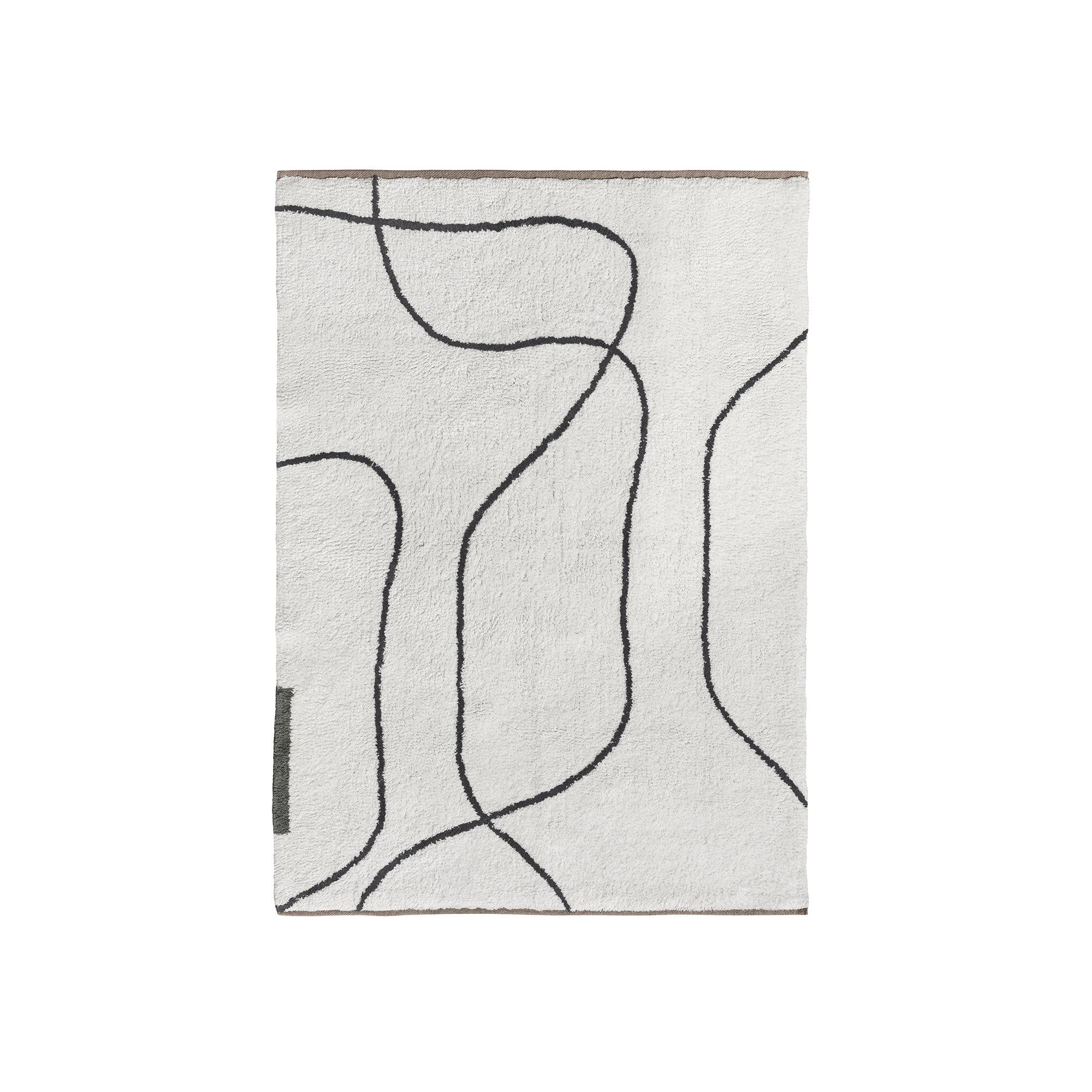 Mette Ditmer - Shadow Teppich | 100 x 140 cm / off-white