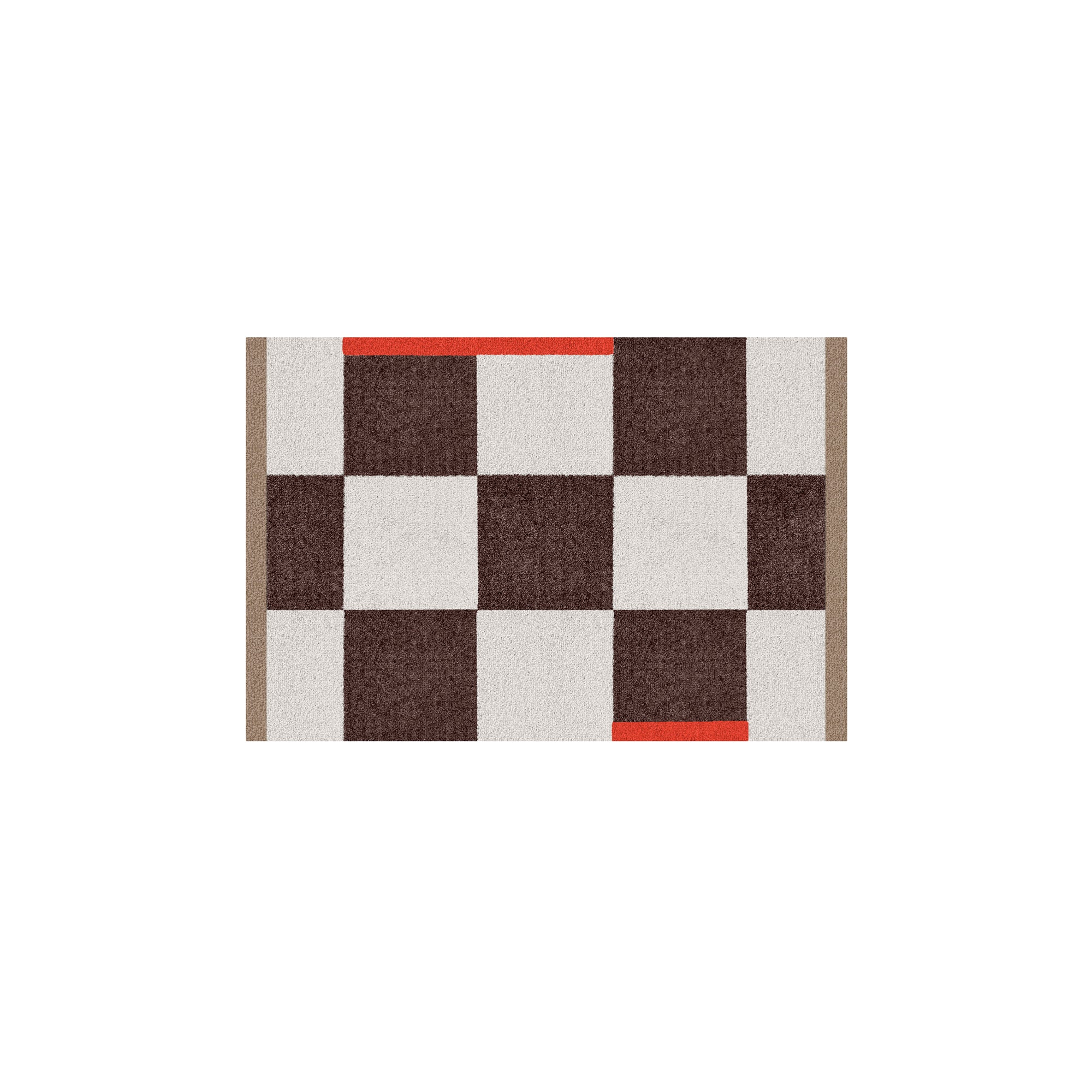 Mette Ditmer - Square Fußmatte | 55 x 80 cm / braun