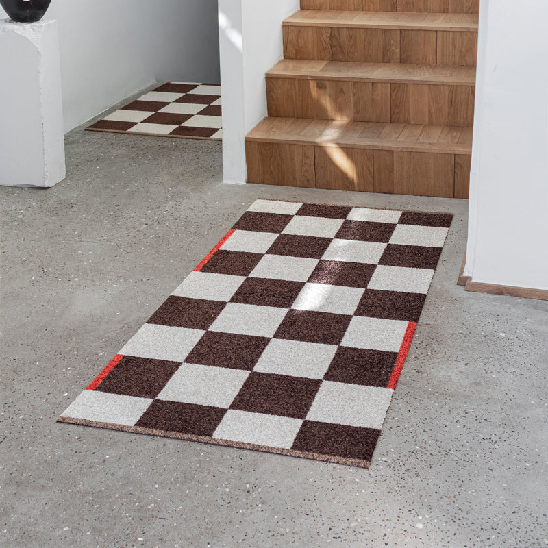 Mette Ditmer - Square Fußmatte | 70 x 150 cm / braun