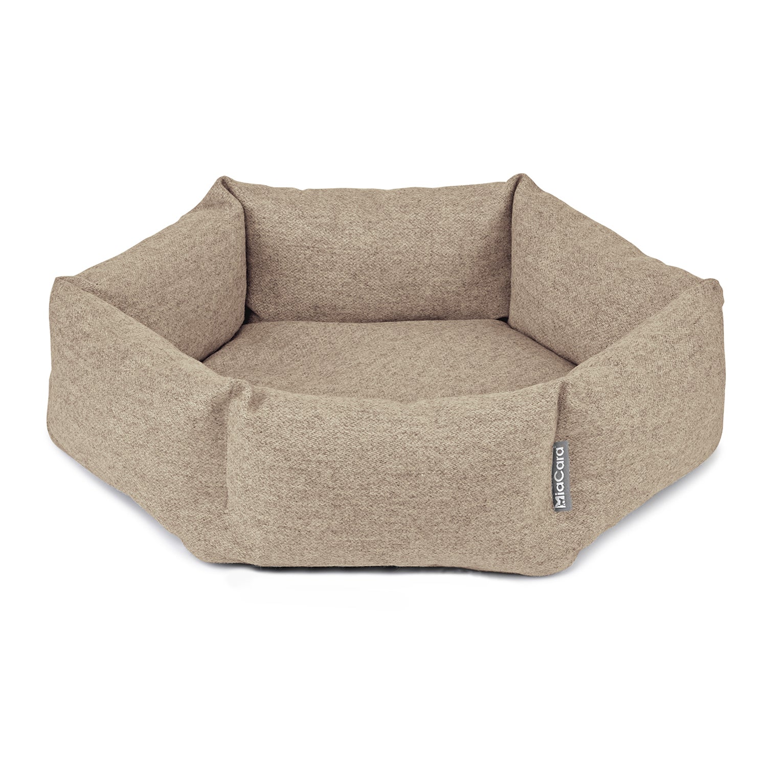 MiaCara - Calma Katzenbett Hexagon | sand