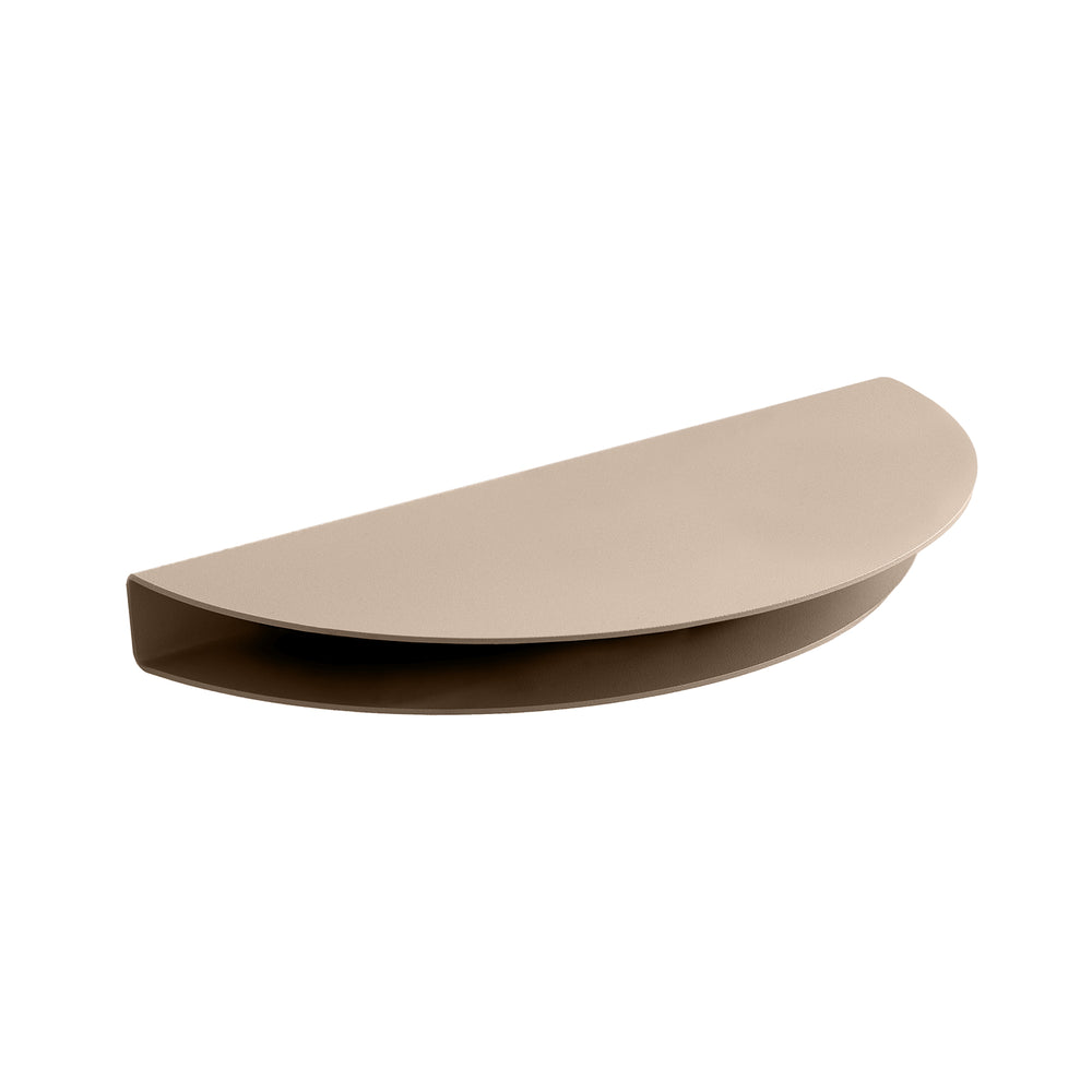 Moebe - Half Moon Wandregal | L / Warm Grey
