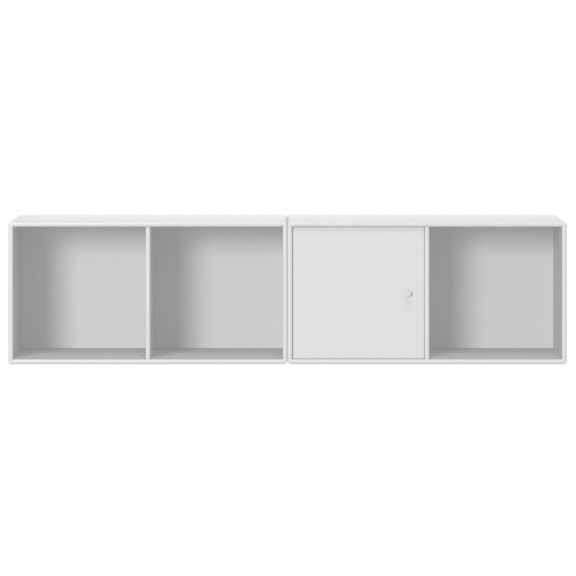 Montana - Line Regal mit Schranktür | new white