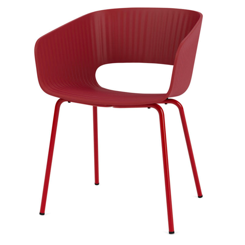 Montana - Marée 401 Dining Stuhl | beetroot/beetroot