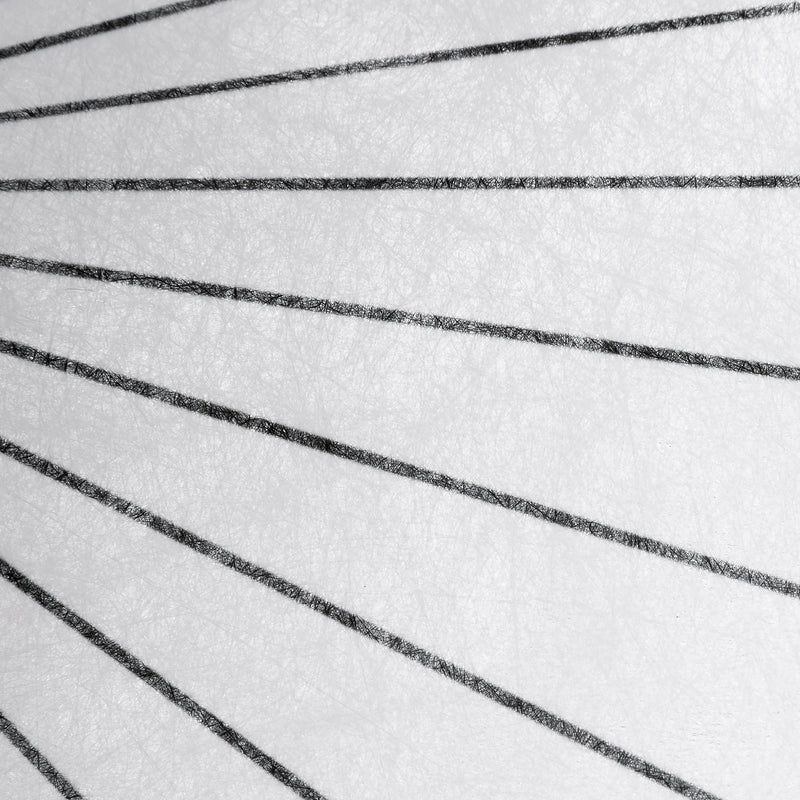 Moooi - Serpentine Pendelleuchte 8, weiß / schwarz