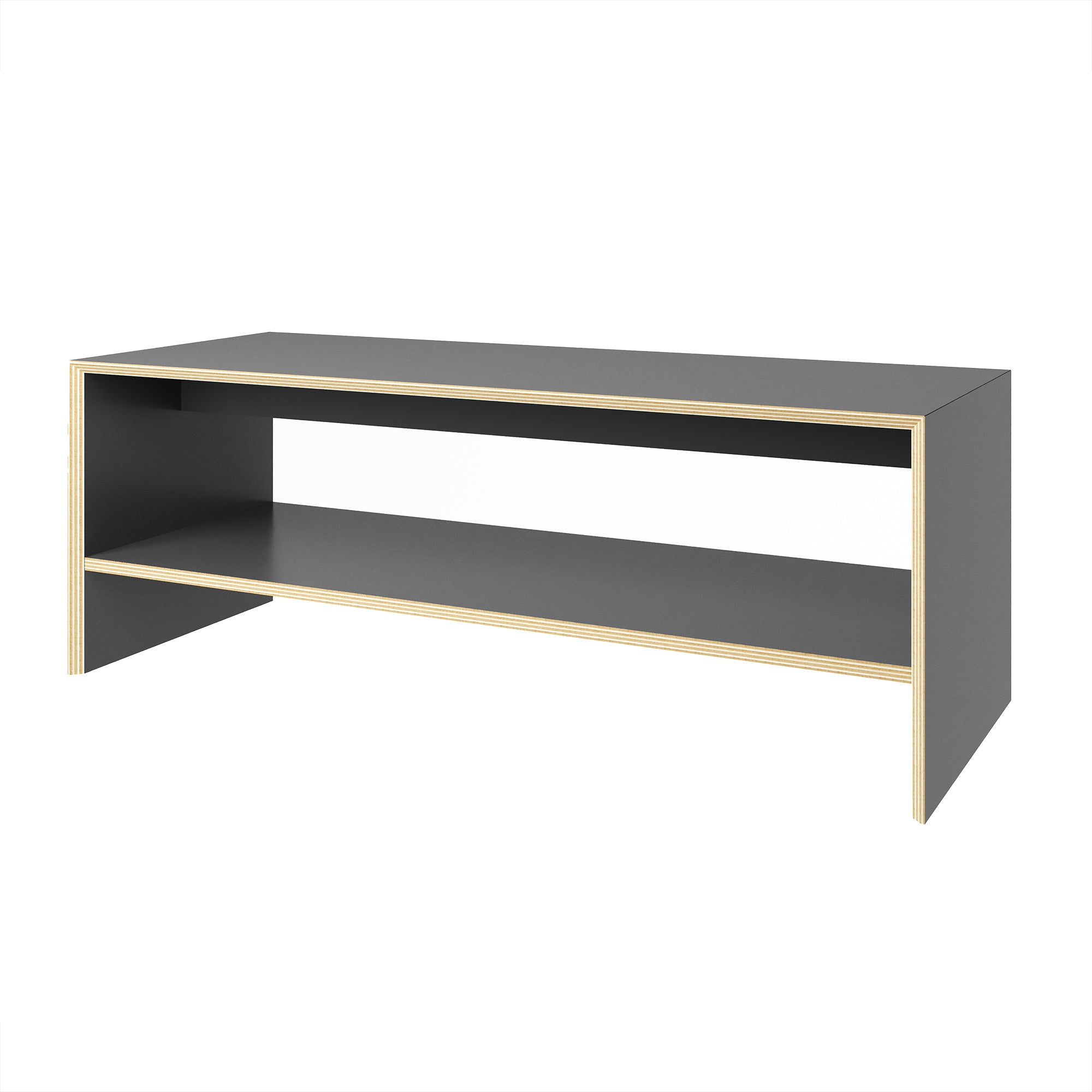 Müller Small Living - Bridge Two Sitzbank mit Ablage | anthrazit
