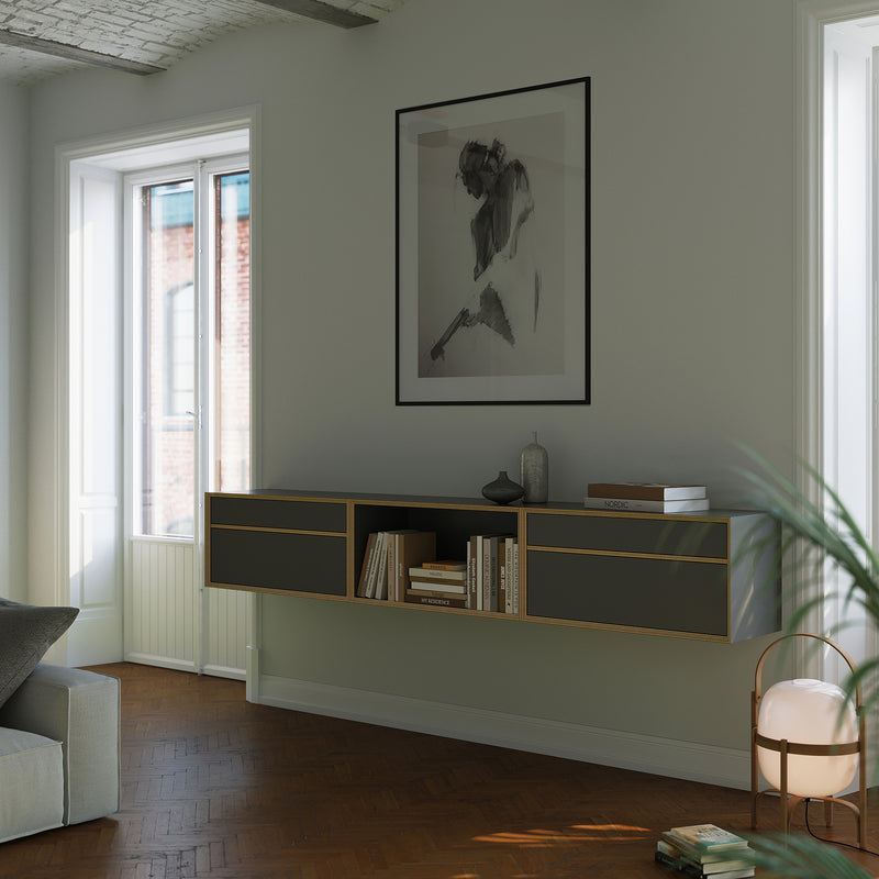 Müller Small Living - Vertiko Thirteen Regalelement mit Klappe
