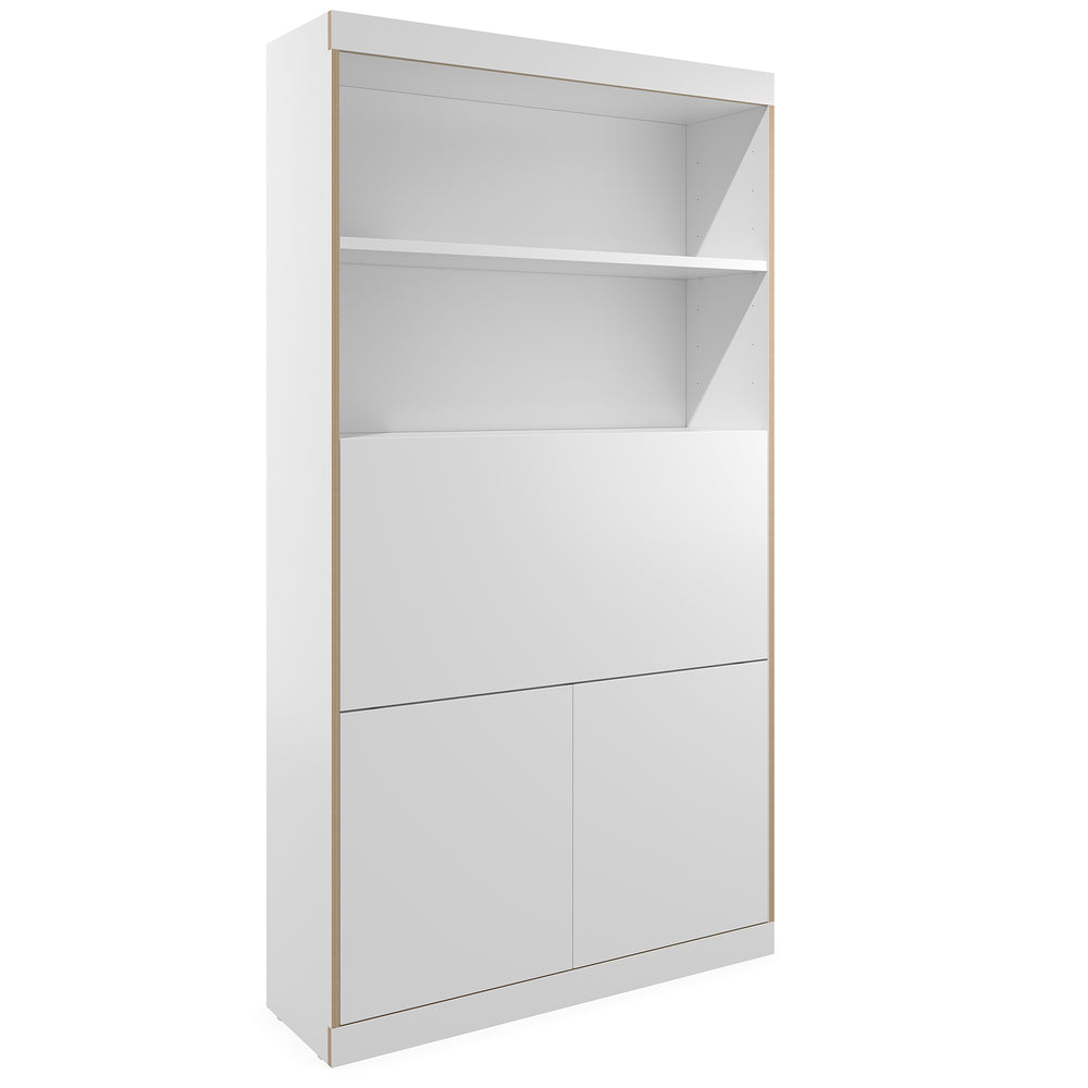 Müller Small Living - Flai Home-Office Sekretär | groß / weiß