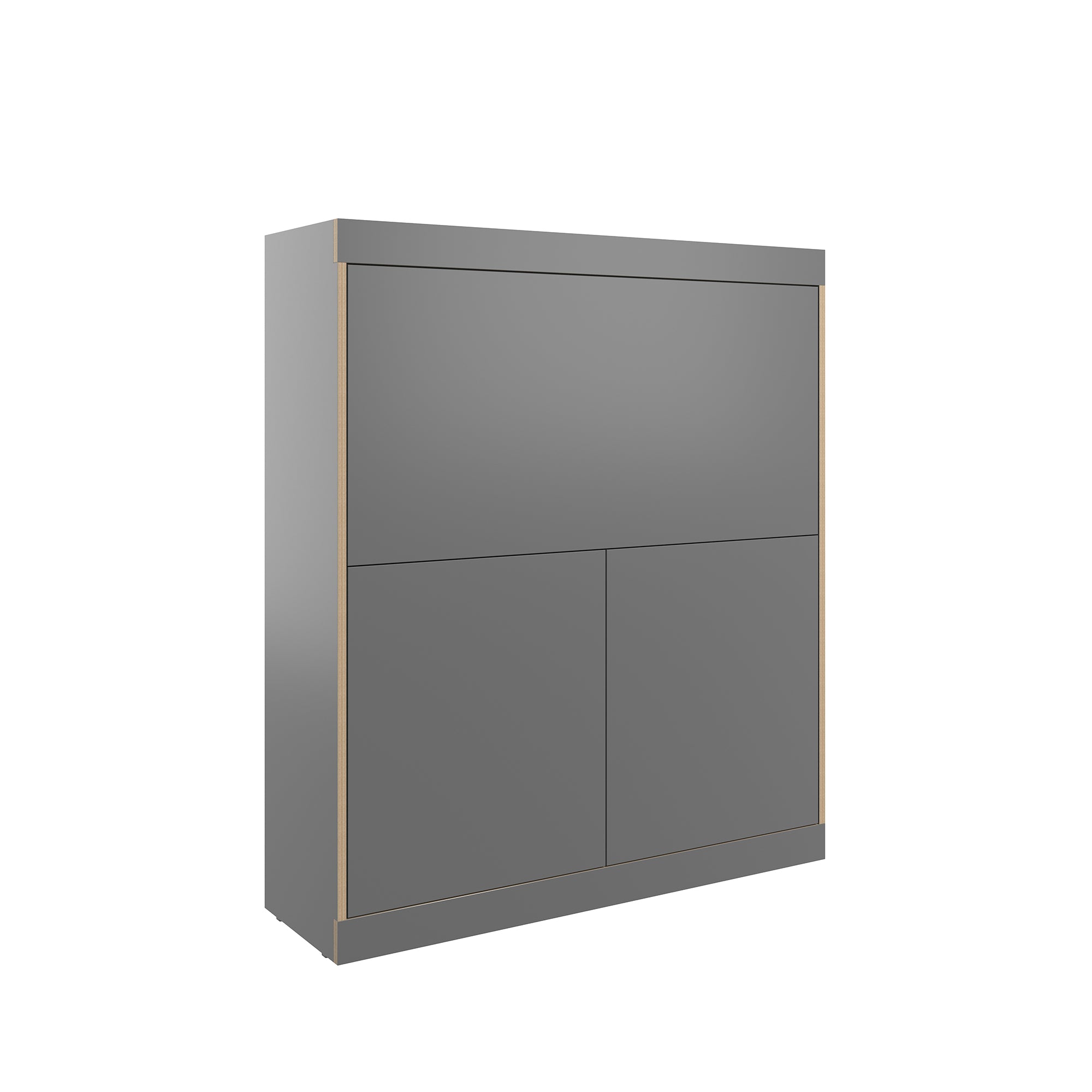 Müller Small Living - Flai Home-Office Sekretär | klein / anthrazit