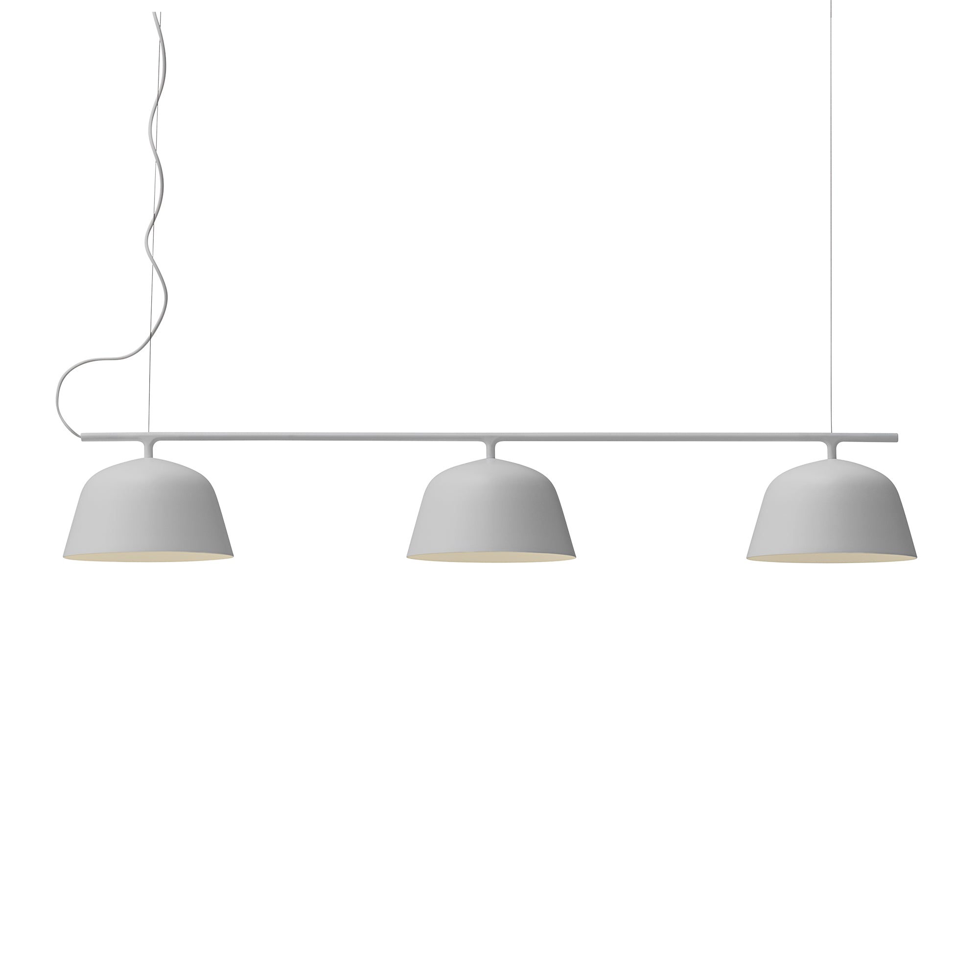 Muuto - Ambit Rail Pendelleuchte | grau