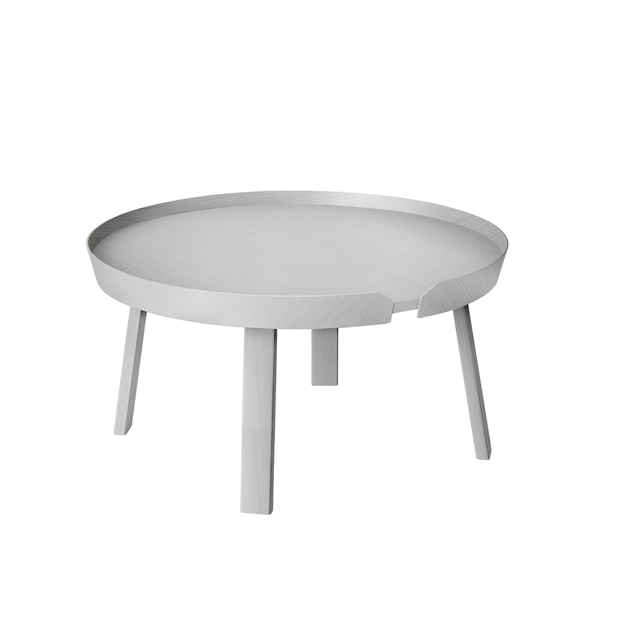 Muuto - Around Couchtisch | Ø 72 cm / hellgrau
