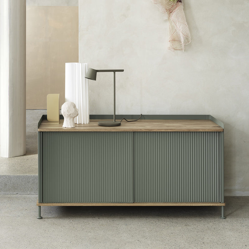 Muuto - Enfold Sideboard | 125 x 62 cm / nebelgrün