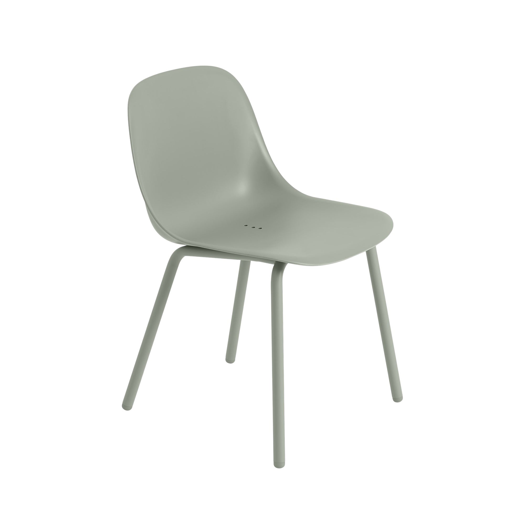 Muuto - Fiber Outdoor Side Chair | nebelgrün
