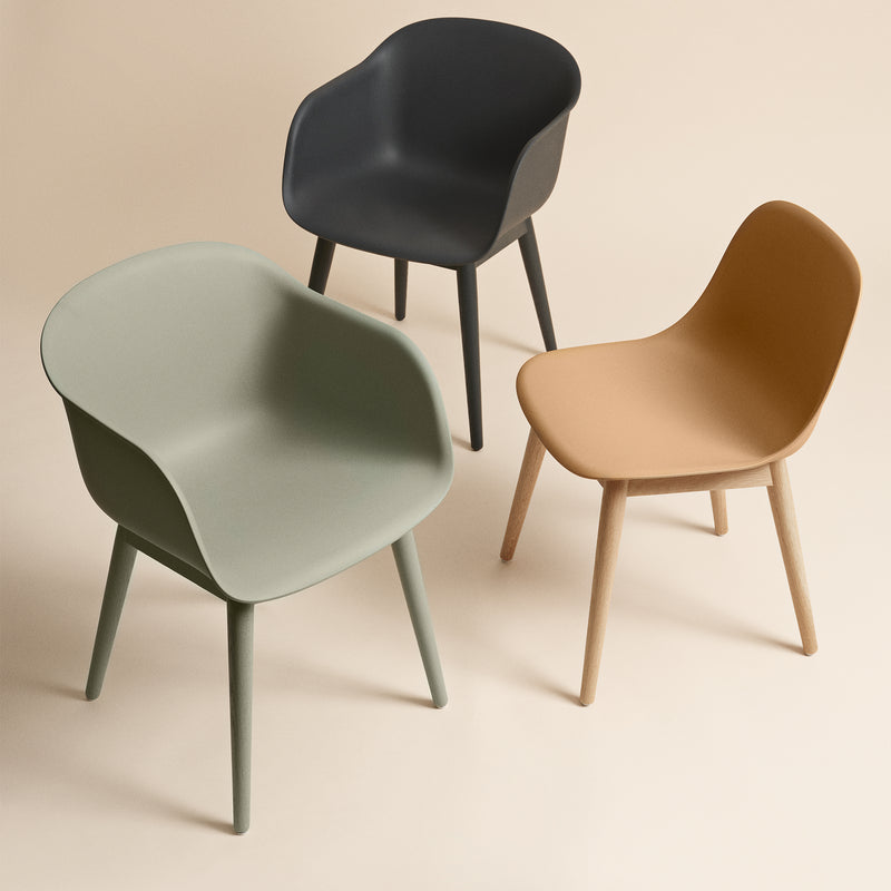 Muuto - Fiber Side Chair Wood Base
