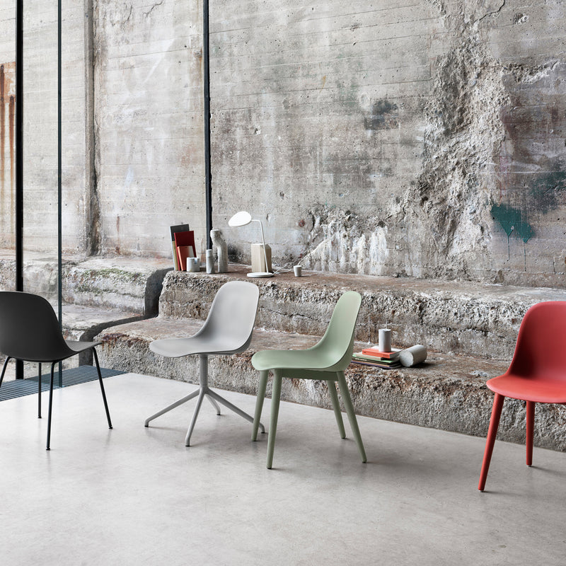 Muuto - Fiber Side Chair Wood Base