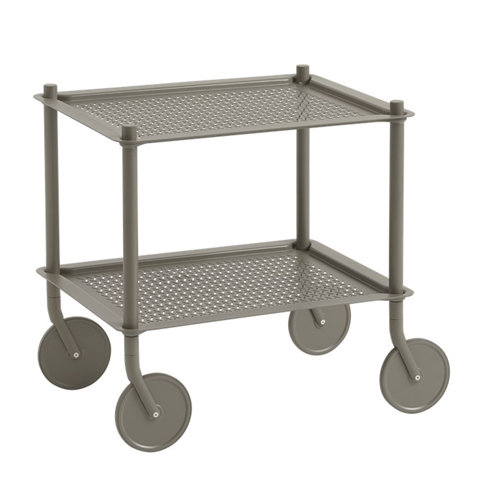 Muuto - Flow Beistellwagen | 2 Etagen / taupe