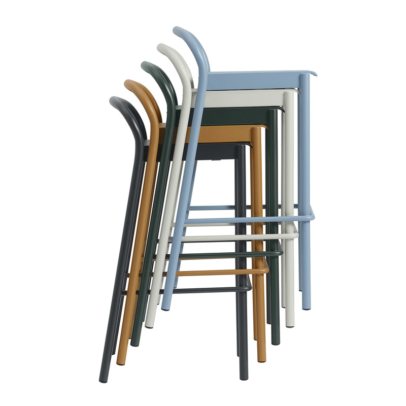 Muuto - Linear Steel Barhocker Outdoor