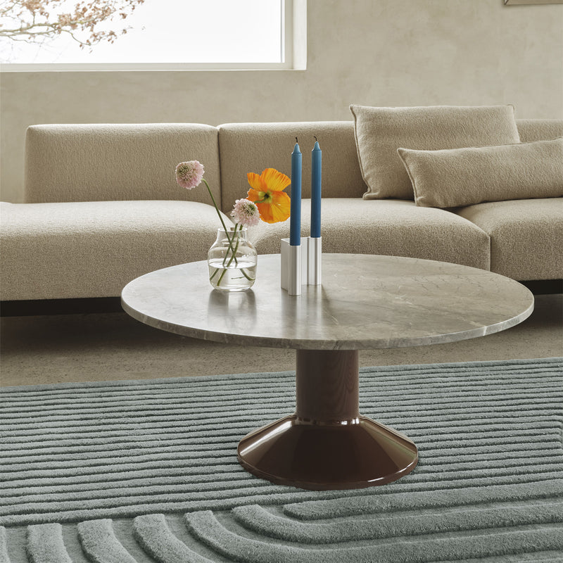 Muuto - Midst Couchtisch | dunkelrot