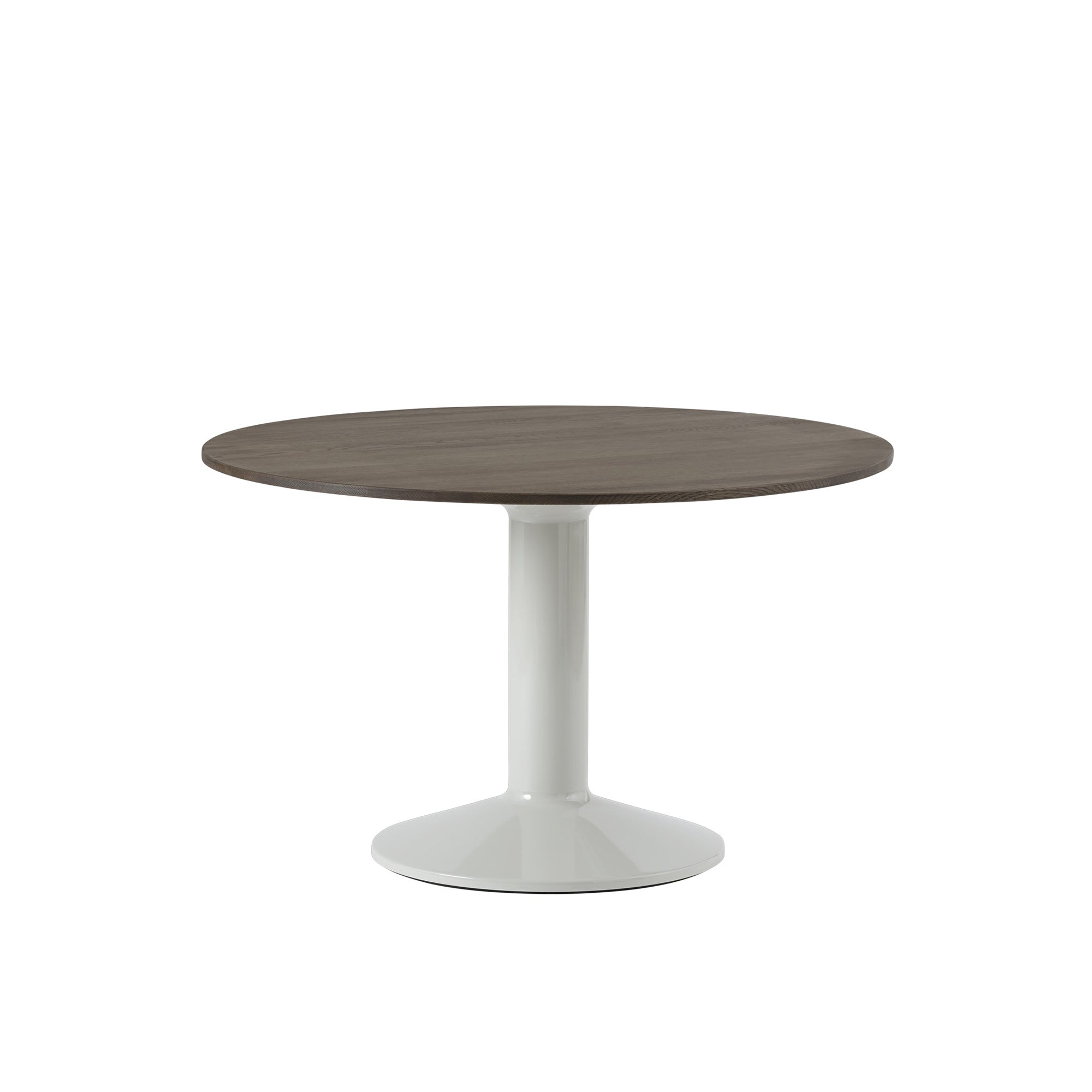 Muuto - Midst Esstisch | Ø 120 cm / Eiche dunkel geölt/grau