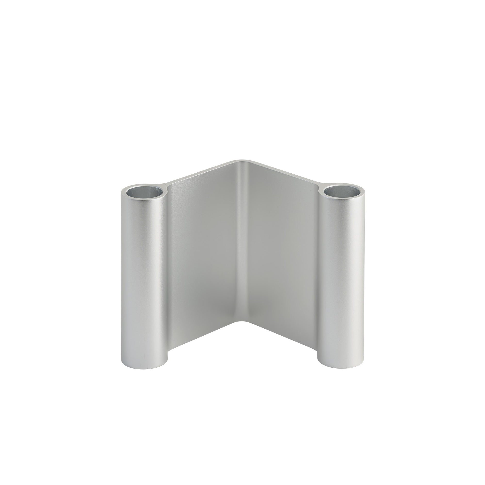 Muuto - Pair Kerzenhalter | H 11 cm / Aluminium poliert