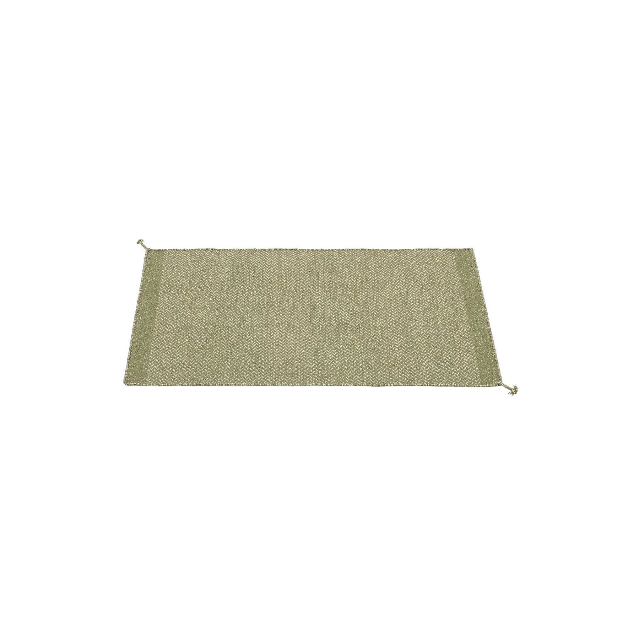 Muuto - Ply Outdoor Rug | 85 x 140 cm / moosgrün