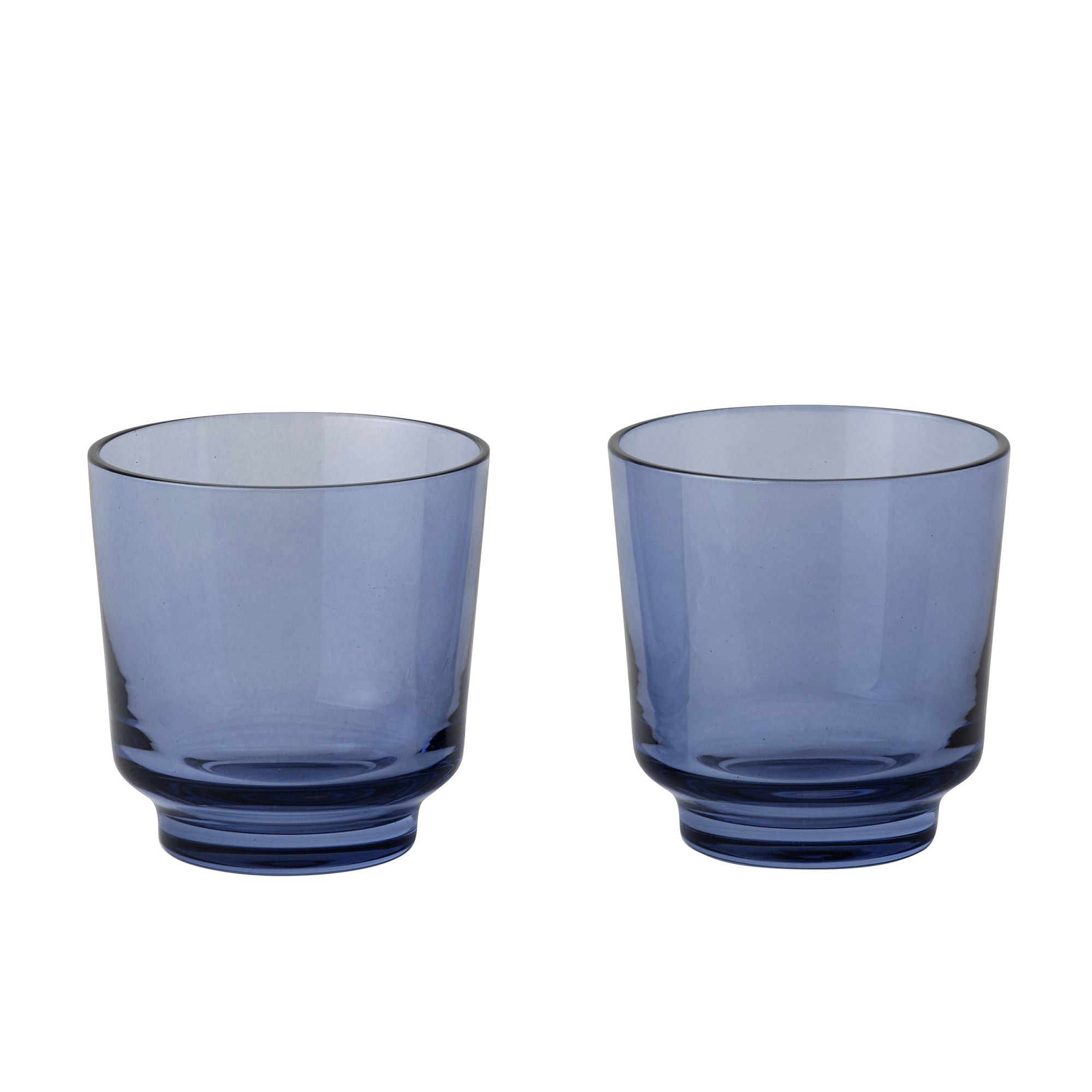 Muuto - Raise Trinkglas 2er-Set | 20 cl / dunkelblau