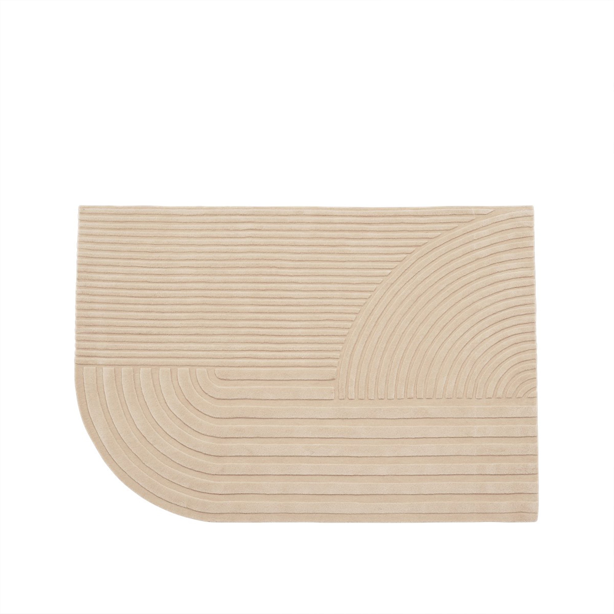 Muuto - Relevo Teppich | 170 x 240 cm / hellrosa