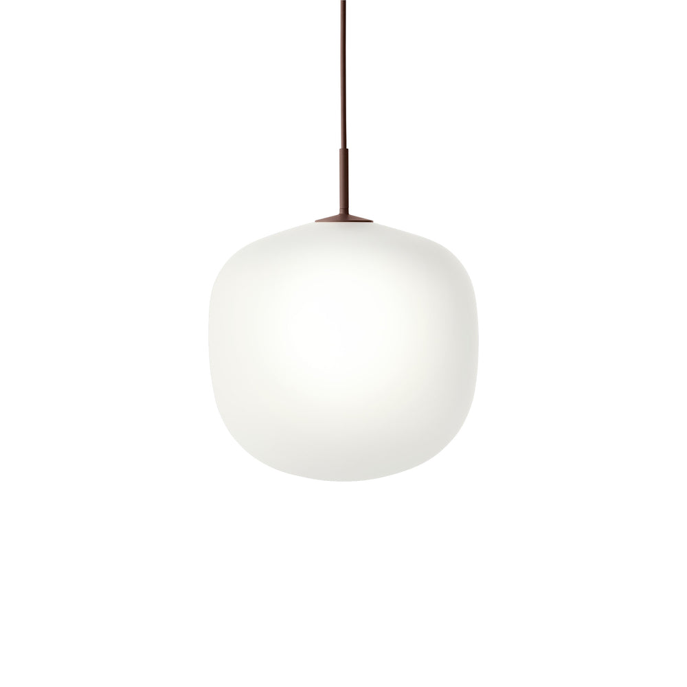 Muuto - Rime Pendelleuchte | Ø 37 cm / dunkelrot