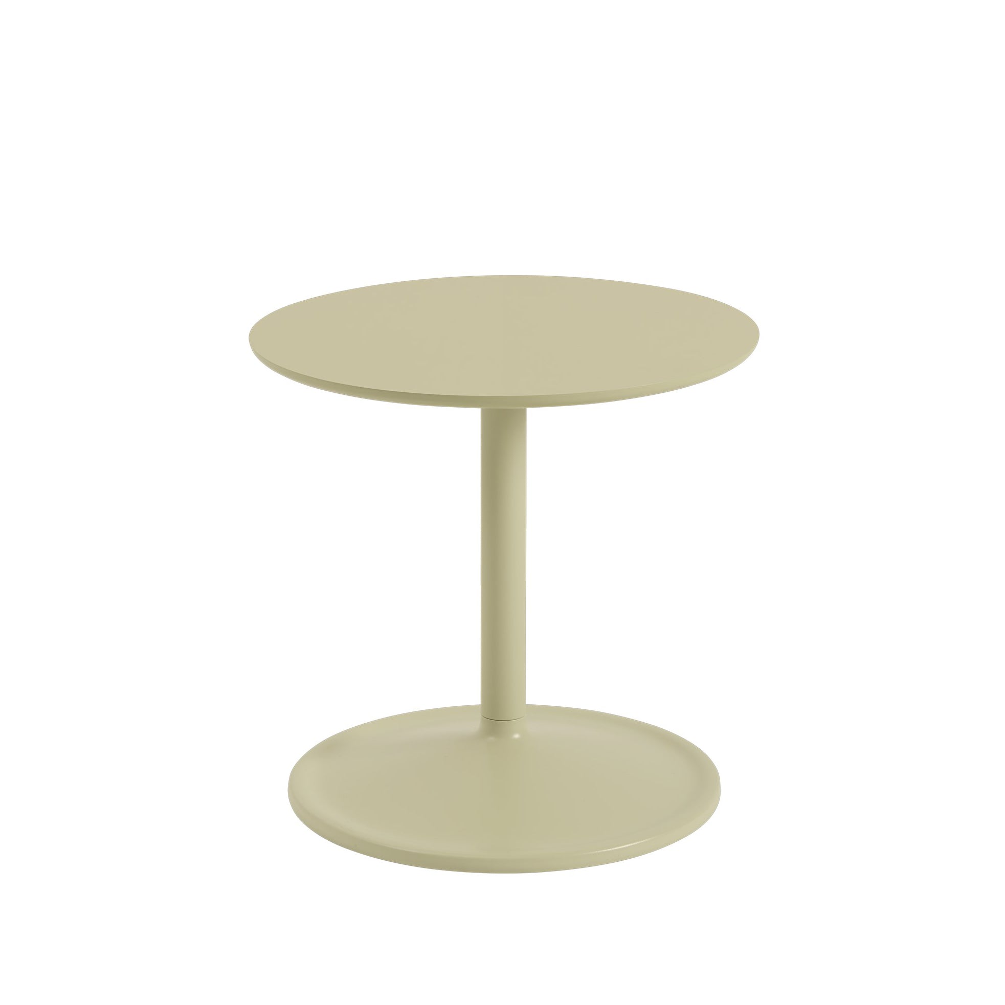 Muuto - Soft Beistelltisch | Ø 41 cm, H 40 cm / beige-grün