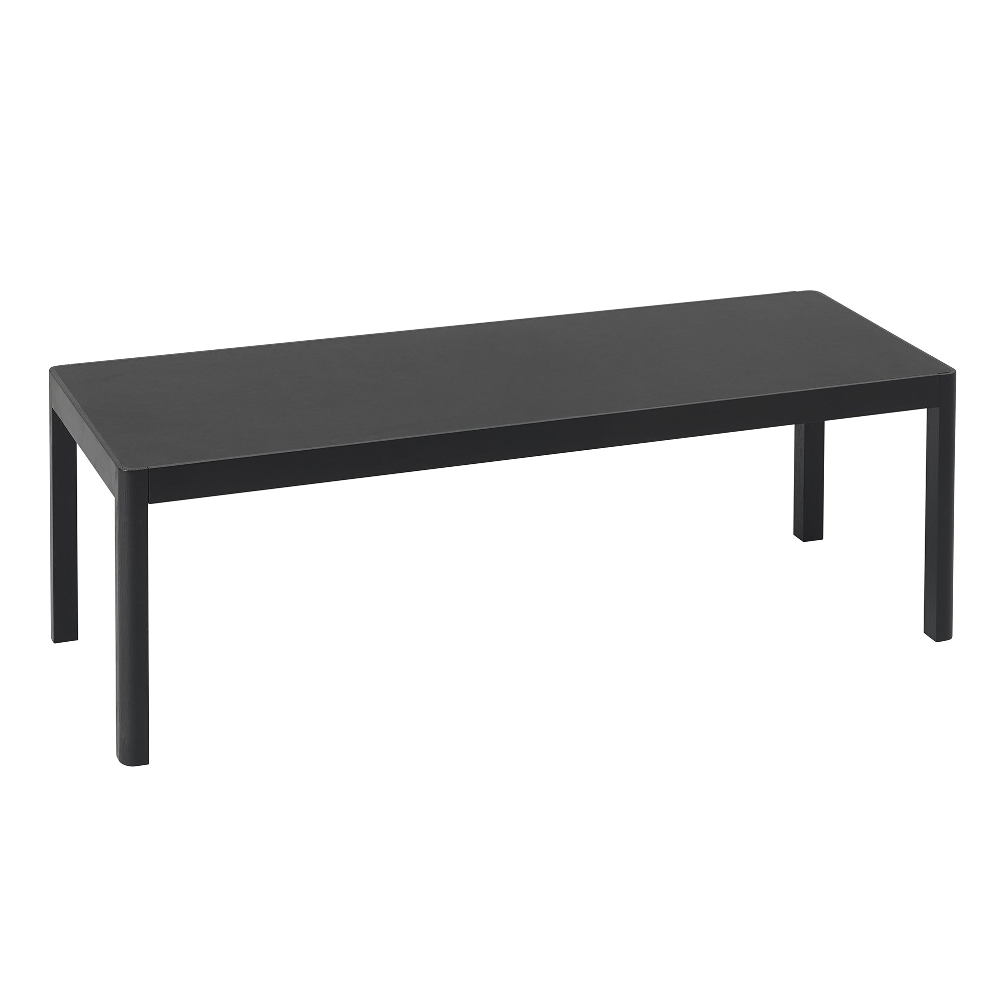 Muuto - Workshop Couchtisch | 120 x 43 cm / Linoleum schwarz
