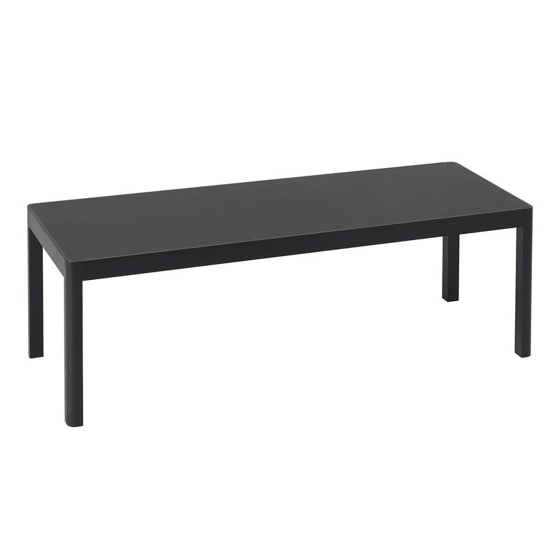 Muuto - Workshop Couchtisch | 120 x 43 cm / Linoleum schwarz