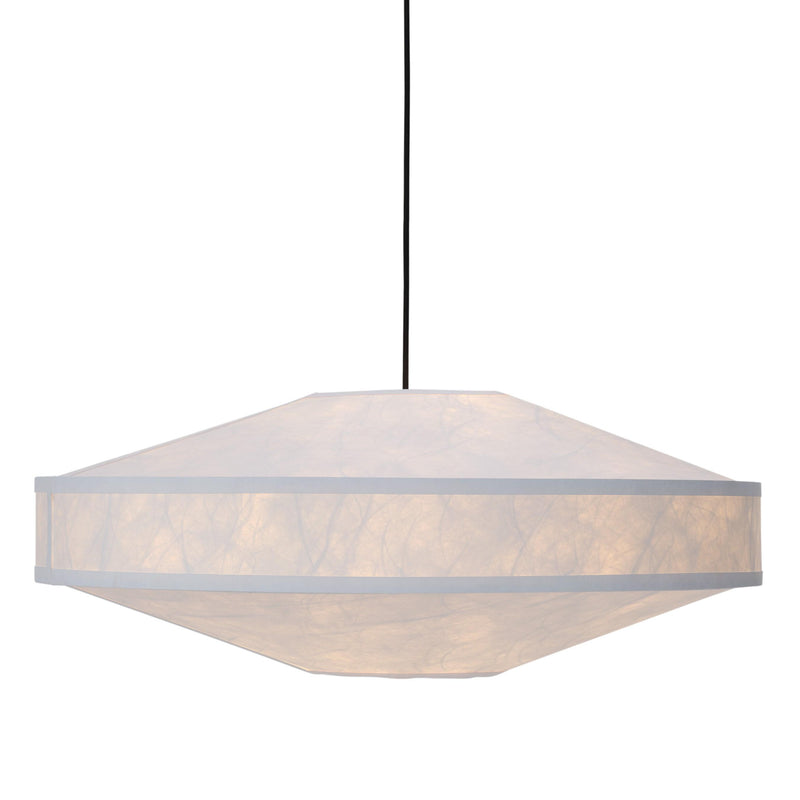 New Works - Kite Pendelleuchte | Ø 75 cm / white Tyvek