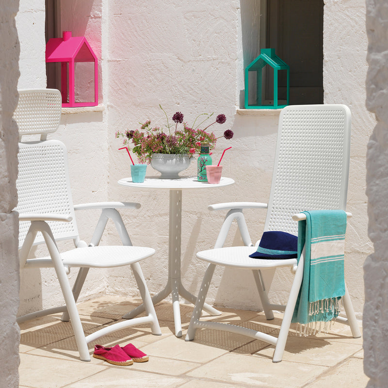 Nardi - Darsena Relax Klappsessel (2x) + Step Tisch