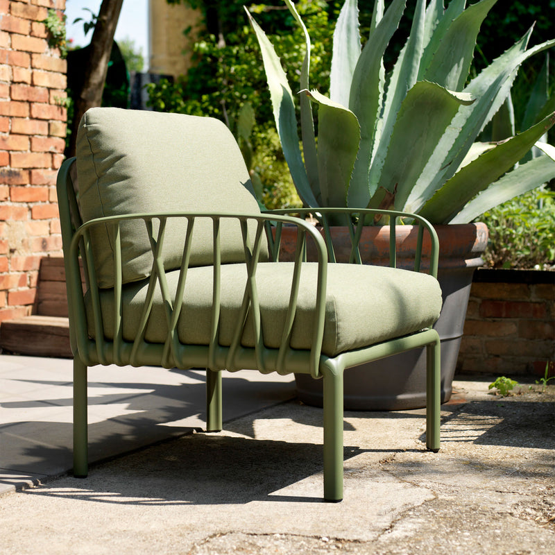 Nardi - Komodo Poltrona Sessel + Komodo Gartentisch 70 x 70 cm