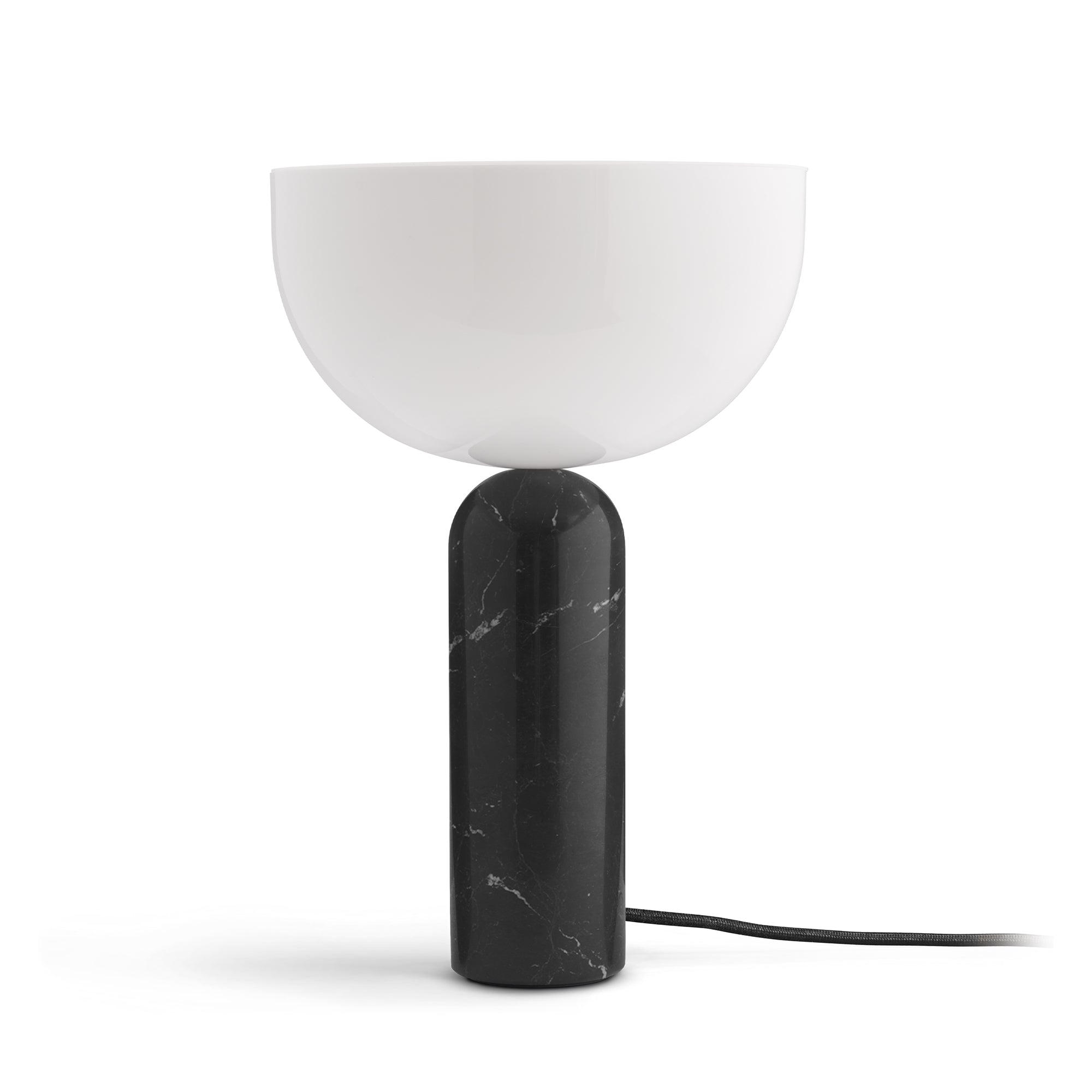 New Works - Kizu Tischleuchte | Marmor schwarz / large