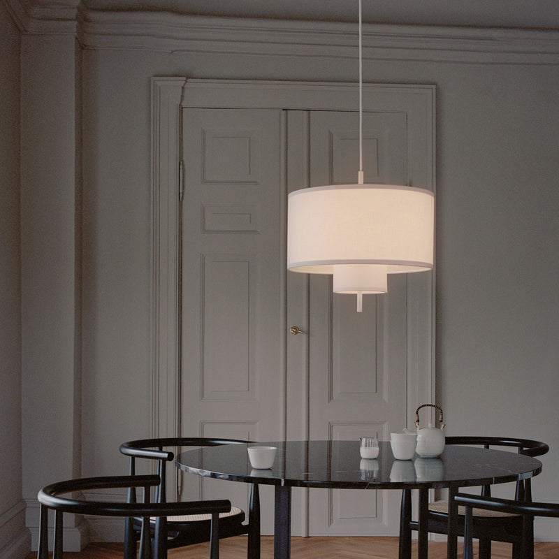 New Works - Margin Pendelleuchte | Ø 50 cm / weiß