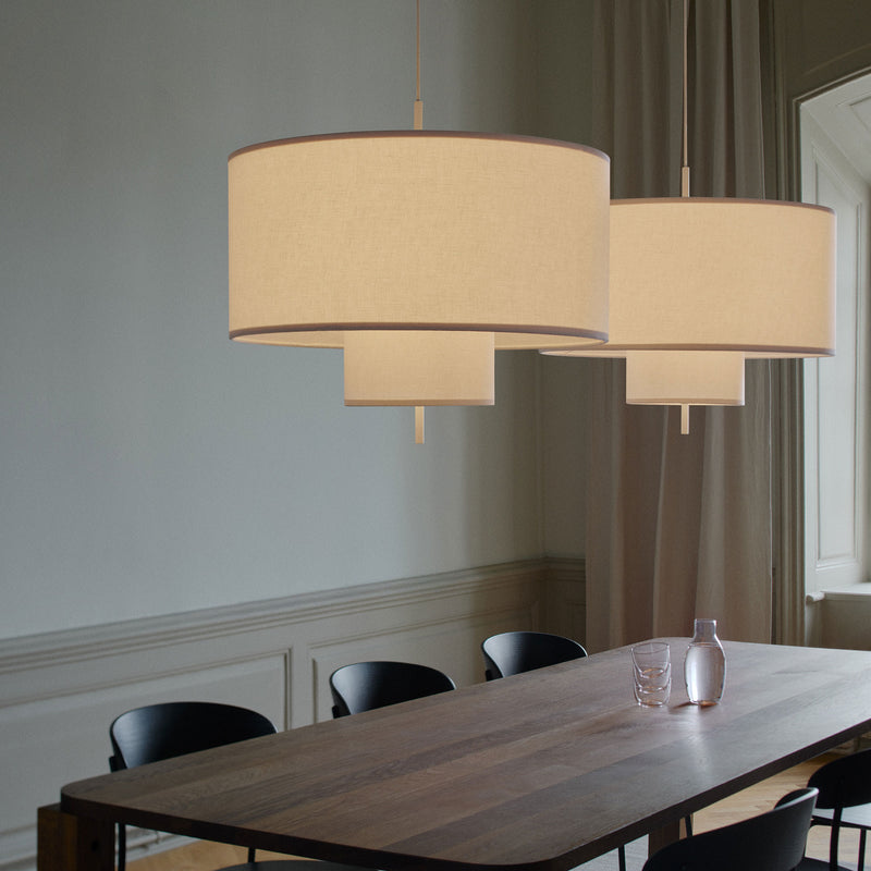 New Works - Margin Pendelleuchte | Ø 70 cm / weiß