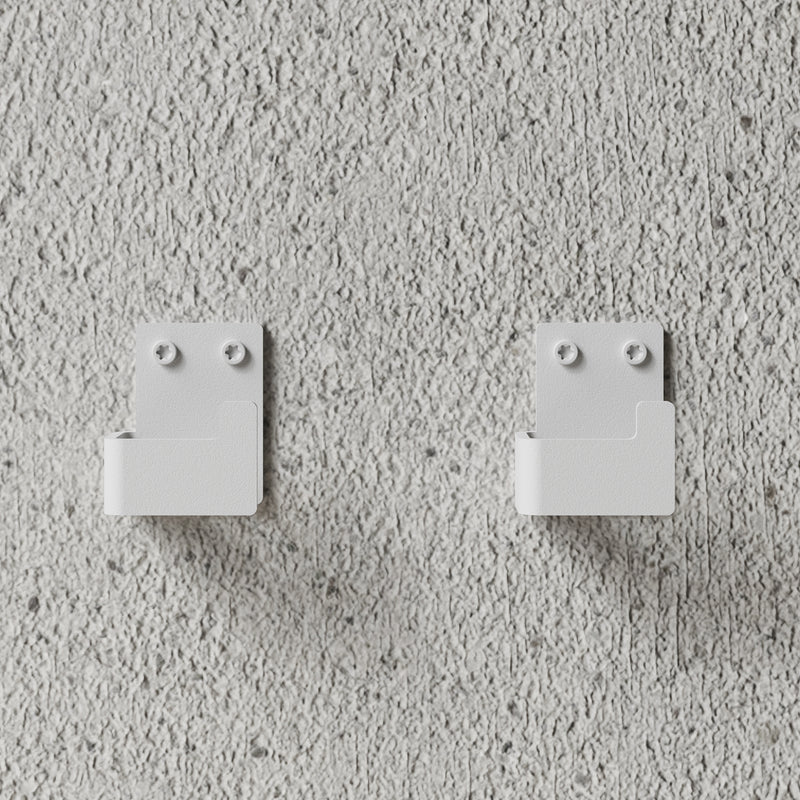 Nichba Design - Wandhaken-Set | weiß