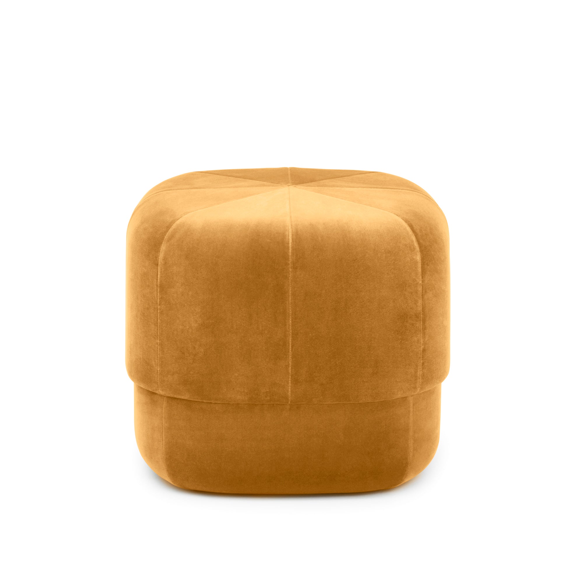 Normann Copenhagen - Circus Pouf klein | Velour gelb