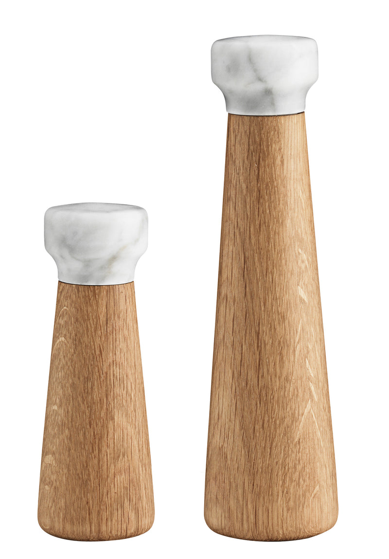 Normann Copenhagen - Craft Salz- und Pfeffermühle | Marmor weiß / klein