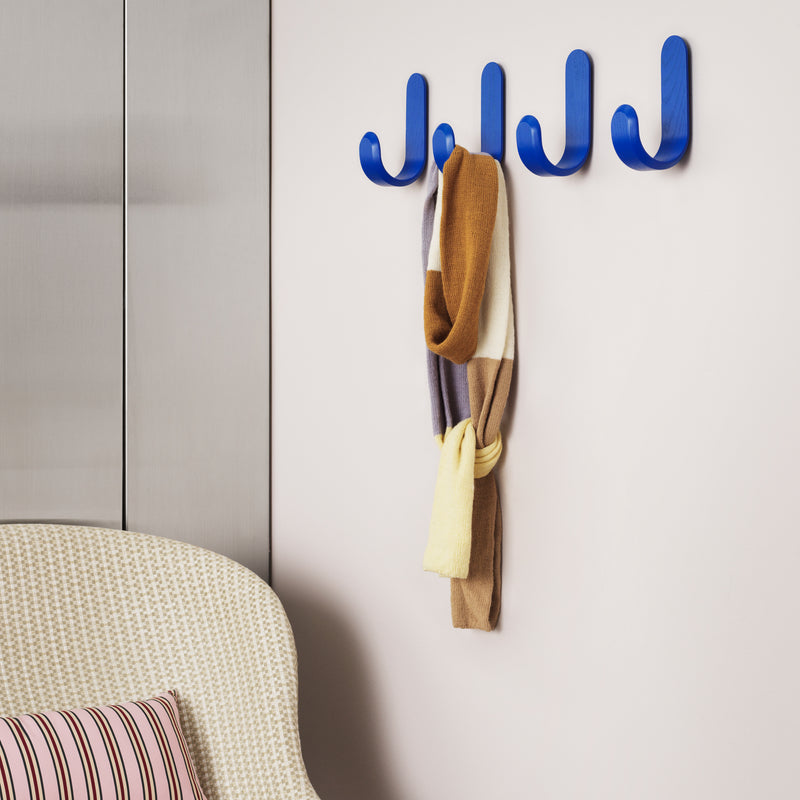Normann Copenhagen - Curve Wandhaken | blau