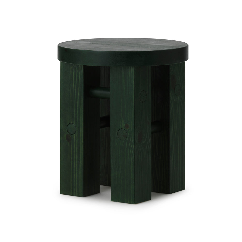 Normann Copenhagen - Fyr Hocker | dunkelgrün