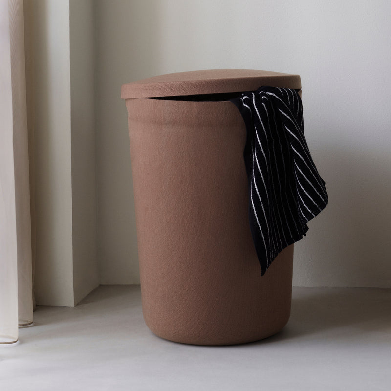 Normann Copenhagen - Hide Wäschekorb | braun