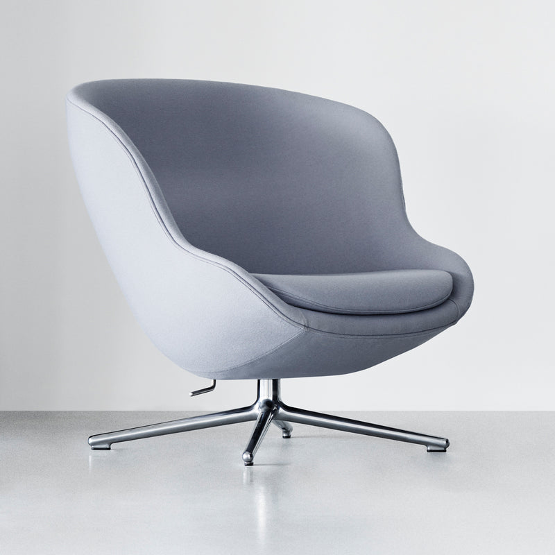 Normann Copenhagen - Hyg Lounge-Sessel mit Drehgestell