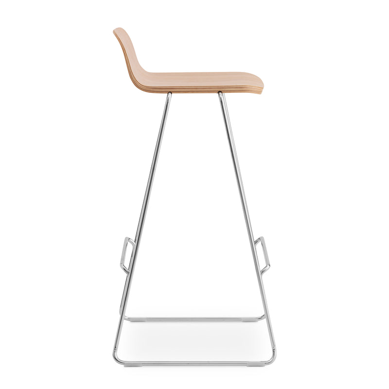 Normann Copenhagen - Just Barhocker mit Lehne