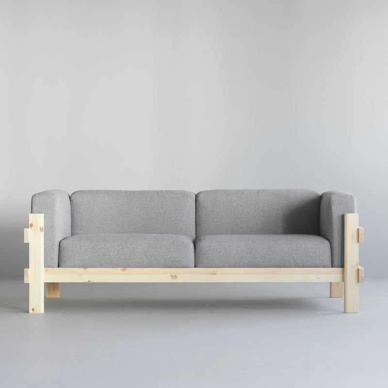Normann Copenhagen - Kube 3 Sofa | Remix 133 / Kiefer