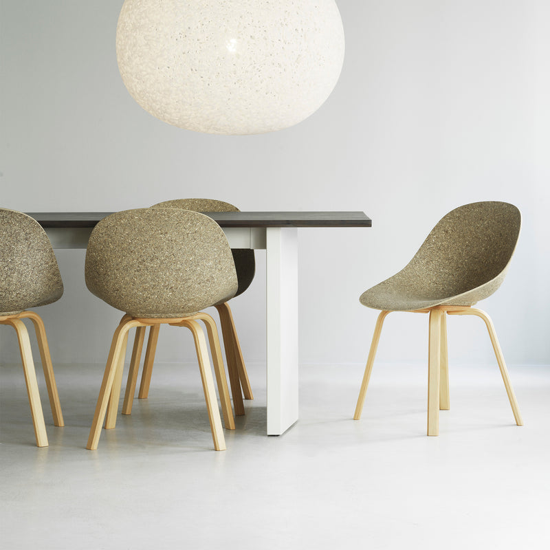 Normann Copenhagen - Mat Armlehnstuhl | seaweed