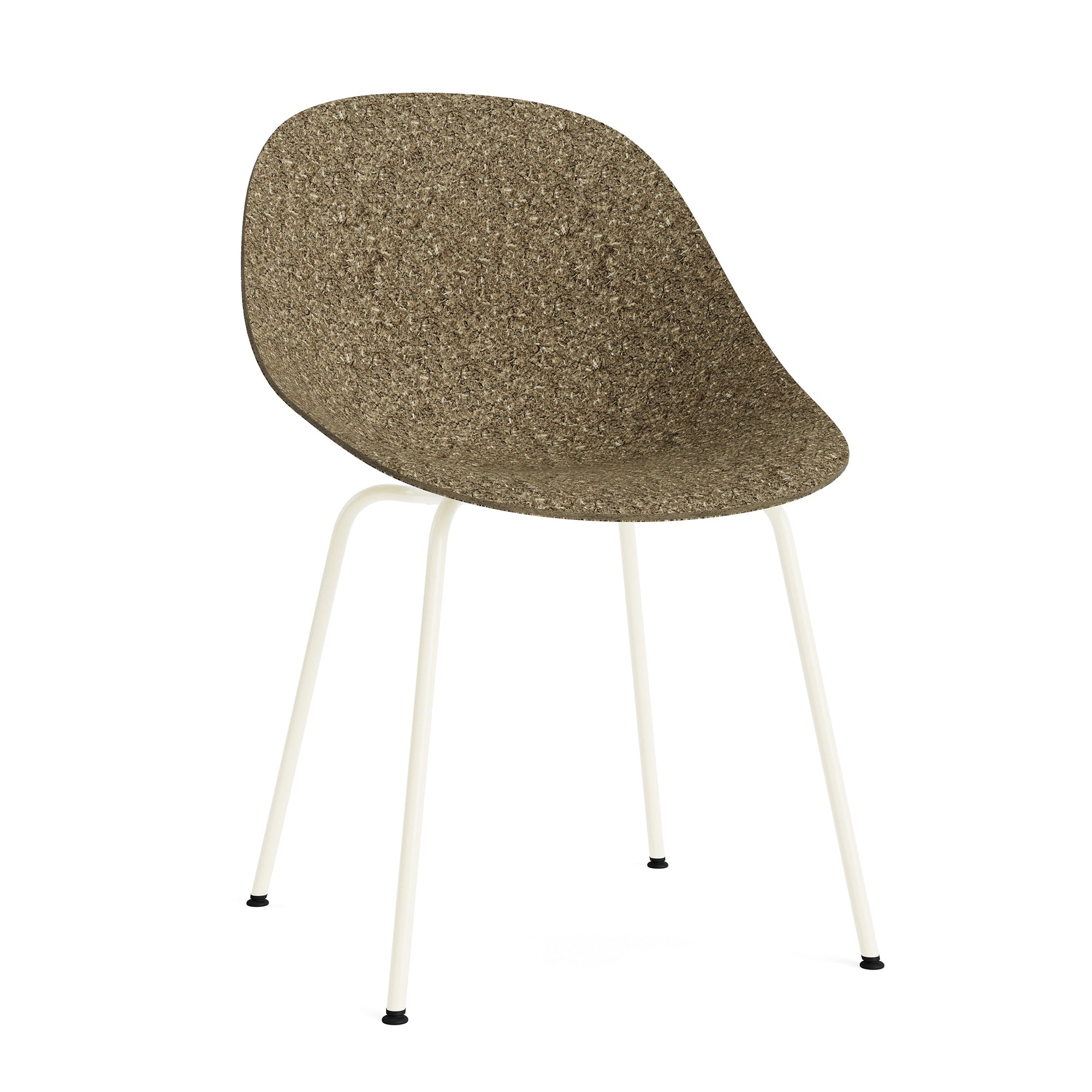 Normann Copenhagen - Mat Stuhl Stahl | Seaweed / cream