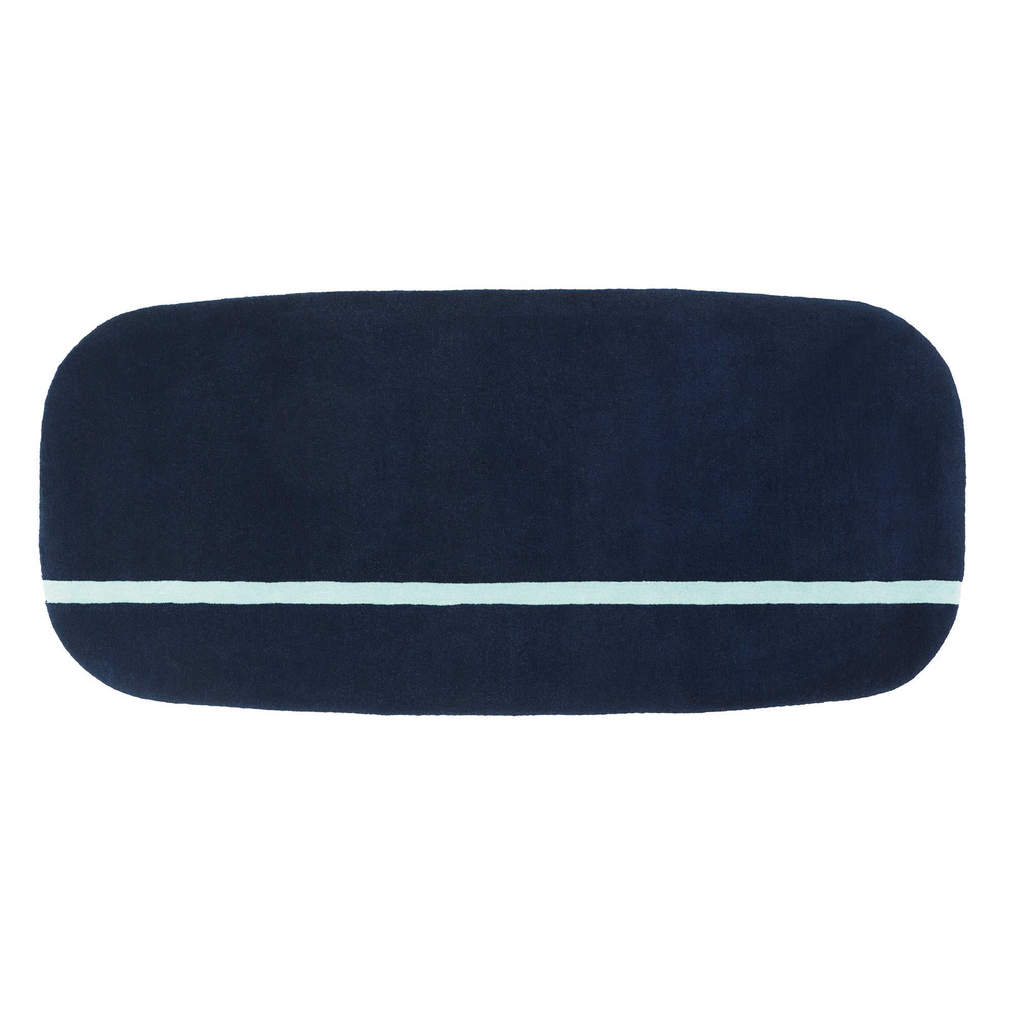 Normann Copenhagen - Oona Teppich | 90 x 200 cm / blau